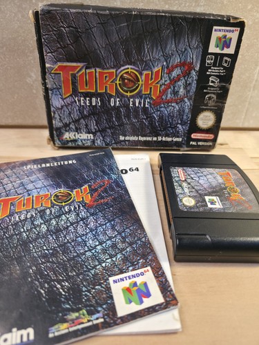 Nintendo n64 turok seeds - turok, 2