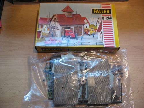 Faller 268 feuerwehrhaus - b-268,