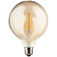 Müller-Licht LED Filament Retro Globe G125 4,5W = 32W E27 Gold extra warmweiß