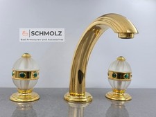 THG PARIS AMBOISE MALACHIT 3-Loch Waschtischarmatur - JCD - Gold - A1J F01 00151