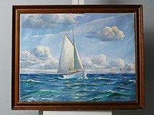 Segelschiff Porträt