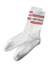 SC Freiburg Socken "Streifen" weiß Gr. 39-46