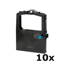 10 x Orig. Farbband 09002303 f. OKI MICROLINE 182 183 192 193 320 321 3320 3321