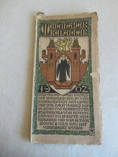 alter Münchener Kalender 1902 Heraldik Wappen Otto Hupp Herzogtum Hessen