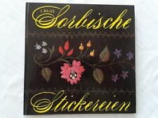 Sorbische Stickereien Sticken