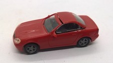 Herpa 022910 Mercedes MB SLK 230 R170 rot innen schwarz mit Hardtop (47)