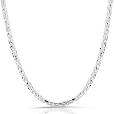 Königskette 3mm 925er Silber