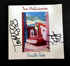 TOM McGUINNESS / MARCUS CLIFFE - MANFRED MANN BANDMITGLIEDER - SIGNIERTE CD HÜLLE