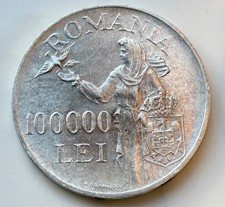 100000 Lei 1946 Rumänien  