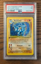 Machomei 1. Edition Base Set PSA 7 Pokemon Karte Machamp 1st Basis Holo Pokémon