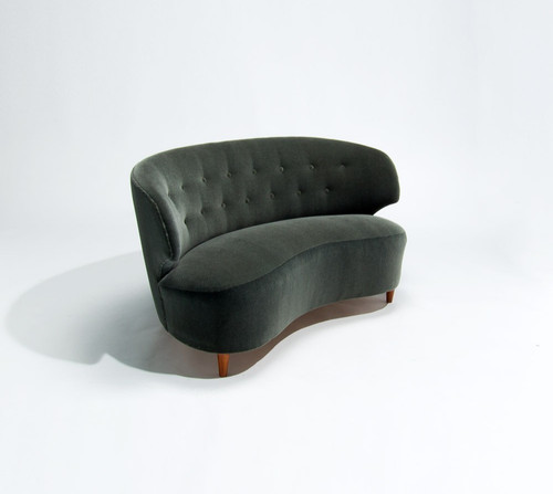 Mid century boman sofa grün - century,