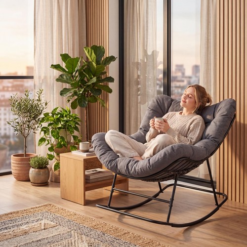 Schaukelsessel papasan - schaukelsessel,