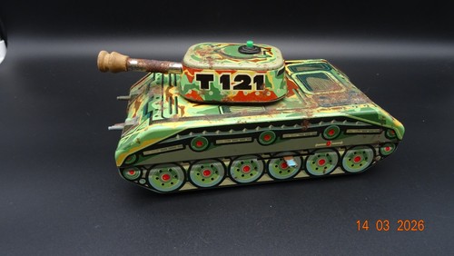 Blechspielzeug panzer t121 - blechspielzeug,