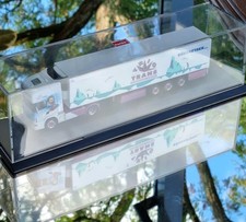 Herpa 148740 Scania 144 TL Kühlkoffer-Sattelzug "Trio-Trans/Bayern Star II"