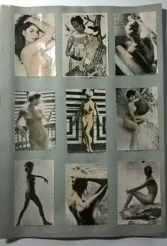 Vintage akt fotokunst - vintage,