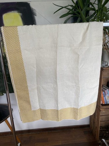 Leinen tischdecke vintage - leinen,