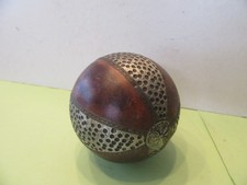 antike BOULE Holz  Kugel