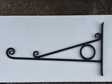 Emailschild Schmiedeeisen Laden Hängehalterung Wandhalterung