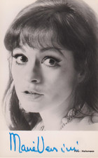 MARIE VERSINI Original Autogramm signierte Postkarte Top Portrait