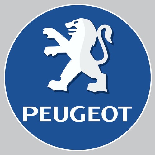 Aufkleber logo peugeot löwe - aufkleber,