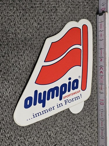 Olympia sportswear aufkleber - olympia,