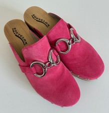 SOFTCLOX Schuhe Gr. 39 HIRA Kaschmir Pink Kiss Veloursleder Schnalle Top Zustand