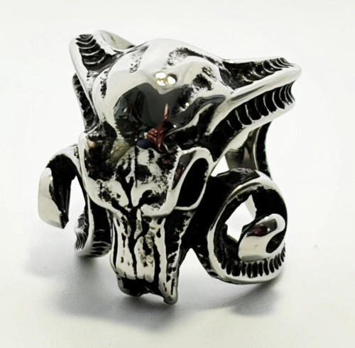 Open backed rams skull - open,