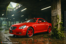 1:18 Maisto Playerz - Lexus SC430 Red Tuning - Ersatzteile - Spare Parts