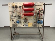 WABCO Lehrtafel Motorwagen Zweikreis Zweileitungs Druckluftbremse