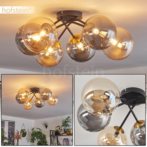 Decken leuchte glas bernstein - decken,