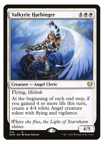Mtg valkyrie harbinger - x,