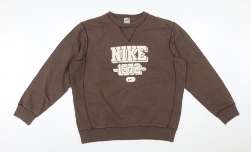Nike herren braun pullover - nike,