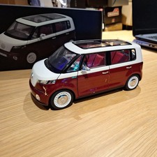 VW Bulli Studie red modelcar