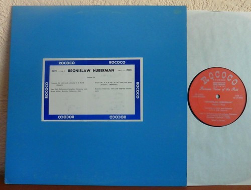 Bronislaw huberman mozart - huberman,