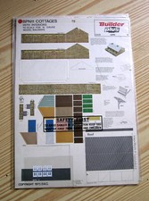 Kartonmodellbau Gebäude für den Hintergrund in 1:160 (BPN11)