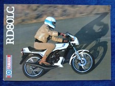Yamaha RD 80 LC  Prospekt 1982 englisch