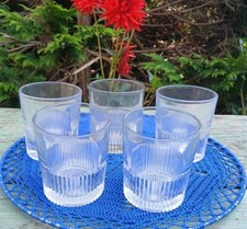 5 Whisky-Gläser  DDR Sehr Selten