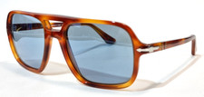 PERSOL 3328-S 96/56 Terra di Siena Sonnenbrille handmade in Italy L 145 2N
