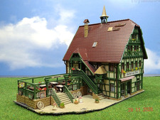 VOLLMER H0 3736 GASTHOF ZUM ADLER Gasthaus Restaurant | B390