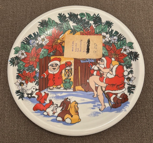 Ddr kahla weihnachtsteller - kahla,