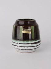 Scheurich europ-linie kleine bemalte Keramik Vase