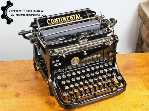 Typewriter continental 1920 - continental, /1920