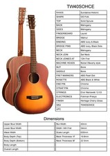 Gitarre von Tanglewood
