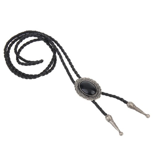 Schwarze geflochtene leder - schwarze,