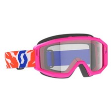 SCOTT Primal Kinder MX Cross Goggle Fahrradbrille Primal Youth Brille Pink Clear