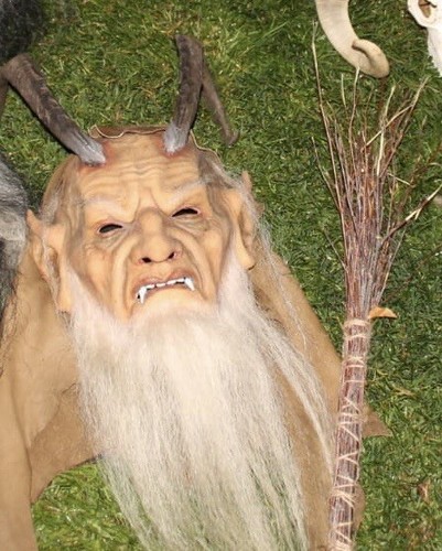 Krampusmaske brandner - krampusmaske,