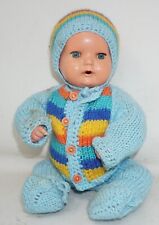 Puppe Schildkröt Sitzbaby Strampelchen 33cm Tortulon ALT