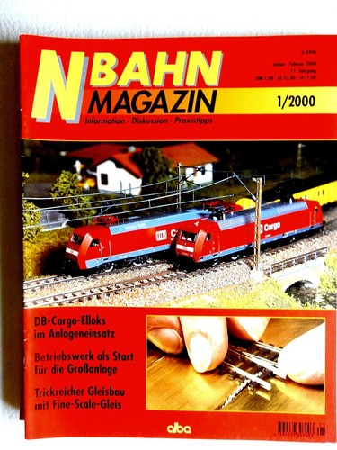 Modellbahnzeitschrift bahn - modellbahnzeitschrift, -n-bahn