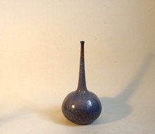 Vase von Wendelin Stahl Studiokeramik Kristallglasur (72-2)