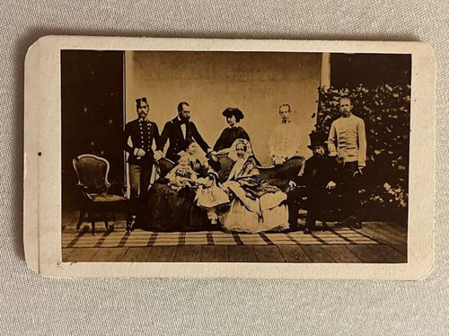 Kaiserliche familie cdv - familie,